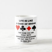 Das Leben ist wie Spiel der Kaffeetasse (Mittel)