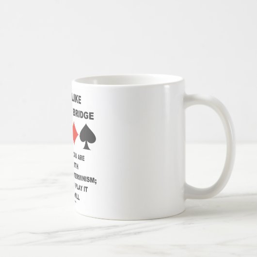 Das Leben ist wie Spiel der Kaffeetasse (Rechts)