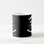 Das Leben ist wirklich einfach, aber Männer... Kon Kaffeetasse (Mittel)