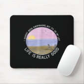 Das Leben ist wirklich gut Sommer Beach Urlaub Gra Mousepad (Mit Mouse)
