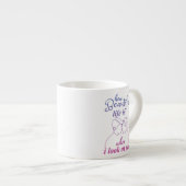 Das Leben ist wunderbar, wenn ich dich ansehe Espressotasse (Vorderseite Rechts)