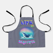 Das Leben ist wunderschön Hermanus Afrika Septembe Schürze (Vorderseite)