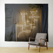 Das Leben ist wunderschön. Wandteppich (Beispiel (Horizontal))