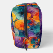 Das Leben ist zu Kurz - Fraktal Solar Drift Toilet Waschbeutel (Rechts)