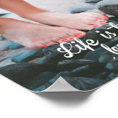 Das Leben ist zu kurz für schlechte Maniküre, Nage Poster (Ecke)