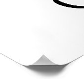 Das Leben ist zu Kurz für schlechten Kaffee Poster (Ecke)