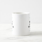 Das Leben ist zu Kurz Kaffeetasse (Mittel)
