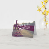 Das Leben ist zu Kurz | Motivierend Angebot Karte (Gelbe Blume)