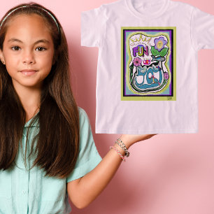 Das Leben ist zu kurz, Spaß haben! Whimsical Joy T T-Shirt