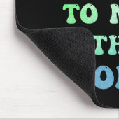 Das Leben ist zu Kurz, um andere Kurz zu machen Mousepad (Ecke)