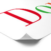 Das Leben ist zu Kurz, um Doughnut zu leugnen Poster (Ecke)