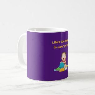 Das Leben ist zu kurz, um eine Pflanze zu tragen Kaffeetasse