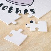 Das Leben ist zu kurz, um langweilige Kleidung zu  Puzzle (Seite)