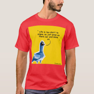 Das Leben ist zu kurz, um zu argumentieren, Piko d T-Shirt
