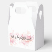 Das Leben ist zu kurz, um zu warten Geschenkschachtel (Geöffnet)