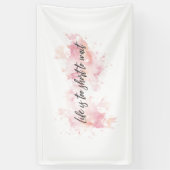 Das Leben ist zu Kurz, um zu warten - Motivierend Banner (Vertikal)