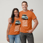 Das Leben ist zu kurz, wenn man das Laufwerk langw T-Shirt (Unisex)