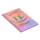 Das Leben ist zu Kurze Redewendungen Zitate rosa p Notizblock (Rechte Seite)