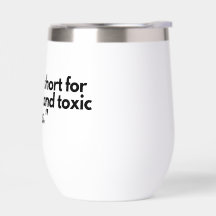 "Das Leben ist zu Kurze Tasse - Feiern Sie guten K