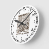 Das Leben kann ein Mess Wonderland Rückwärts Uhr G (Winkel)