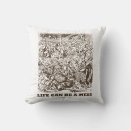 Das Leben kann ein undurchsichtiger Wonderland-Spa Kissen