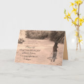 Das Leben kann hart sein... Karte (Gelbe Blume)