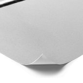 Das Leben kann nur rückwärts verstanden werden, Poster (Ecke)