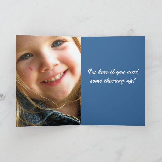 Das Leben kann rau sein Karte (Innenseite)