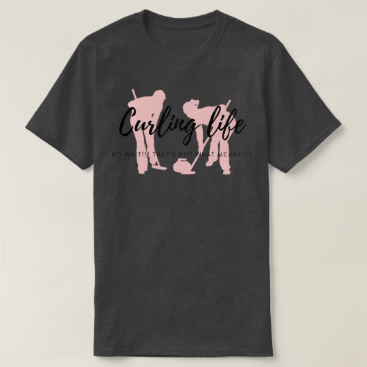 DAS LEBEN KEIN WARTEN KURZES LEBEN T-Shirt (Design vorne)