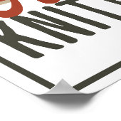 Das Leben kommt und das Knittern hilft Liebhabern  Poster (Ecke)