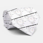 Das Leben läuft auf seinem eigenen Zyklus (Krebs-Z Krawatte (Gerollt)