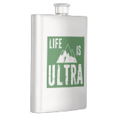 Das Leben läuft extrem. Flachmann (Rechts)