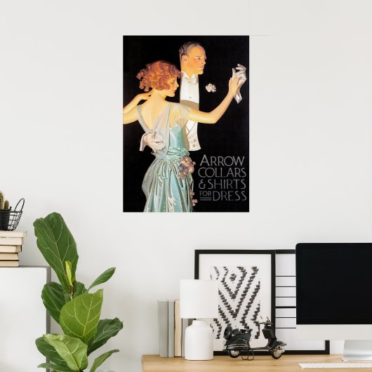 Das Leben - Leyendecker Poster (Heimbüro)