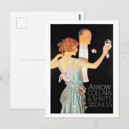 Das Leben - Leyendecker Postkarte (Vorne/Hinten)