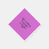 Das Leben macht 2 Serviette (Ecke)