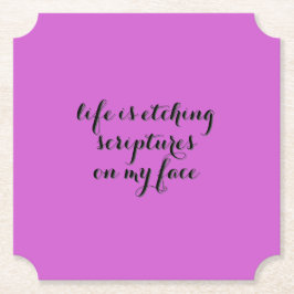 Das Leben macht 2 Untersetzer