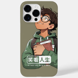 Das Leben mit einem Lächeln meistern Case-Mate iPhone 14 Pro Max Hülle