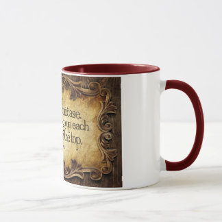 Das Leben mögen Treppenhaus-Inspirational Tasse