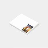 Das Leben neu schreiben Post-it Klebezettel (angewinkelt)