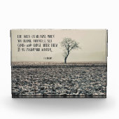 Das Leben nimmt Bedeutung an Fotoblock (Vorderseite)