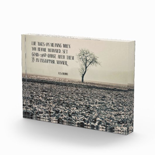 Das Leben nimmt Bedeutung an Fotoblock (Rechts)