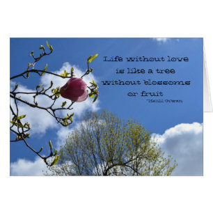 Das Leben ohne Liebe ist wie