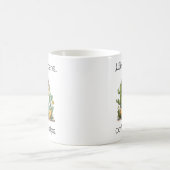 Das Leben passiert Kaffee hilft Funny Mug Dinosaur Kaffeetasse (Mittel)