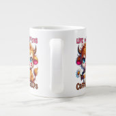 Das Leben passiert, Kaffee hilft Jumbo-Tasse (Rückseite)