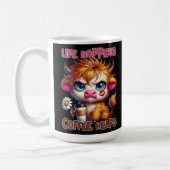 Das Leben passiert, Kaffee hilft Kaffeetasse (Links)