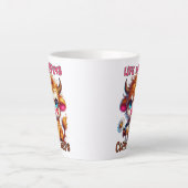 Das Leben passiert, Kaffee hilft Milchtasse (Vorderseite)