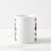 Das Leben passiert, Kaffee hilft  Verwandlungstasse (Mittel)