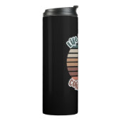 Das Leben passiert mit Kaffee hilft|Das beste Kaff Thermosbecher (Nach links gedreht)