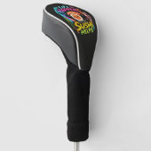 Das Leben passiert, Sushi hilft Golf Headcover (angewinkelt)