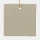 Das Leben passiert Weihnachtsmusik hilft Funny Ret Keramikornament (Rückseite)